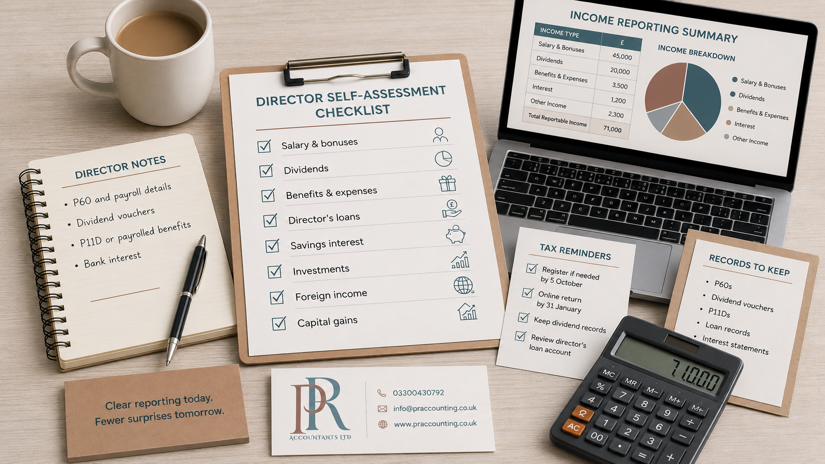 Self Assessment for Company Directors: What Income Needs Reporting?