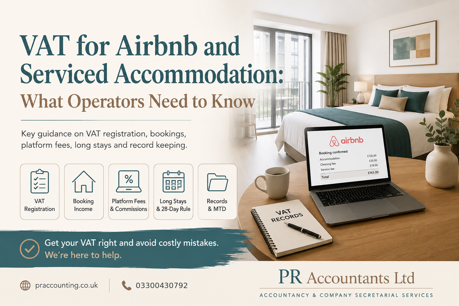 VAT for Airbnb and Serviced Accommodation: What Operators Need to Know