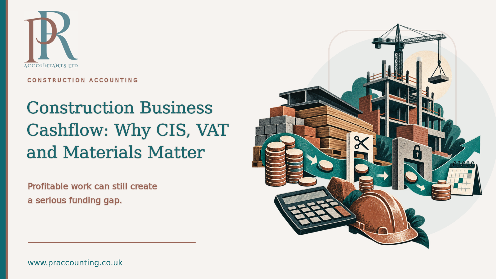 Construction Business Cashflow: Why CIS, VAT and Materials Matter