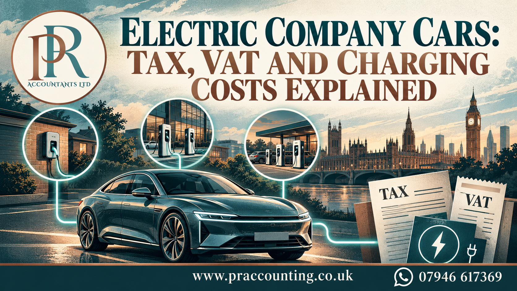 Electric Company Cars: Tax, VAT and Charging Costs Explained