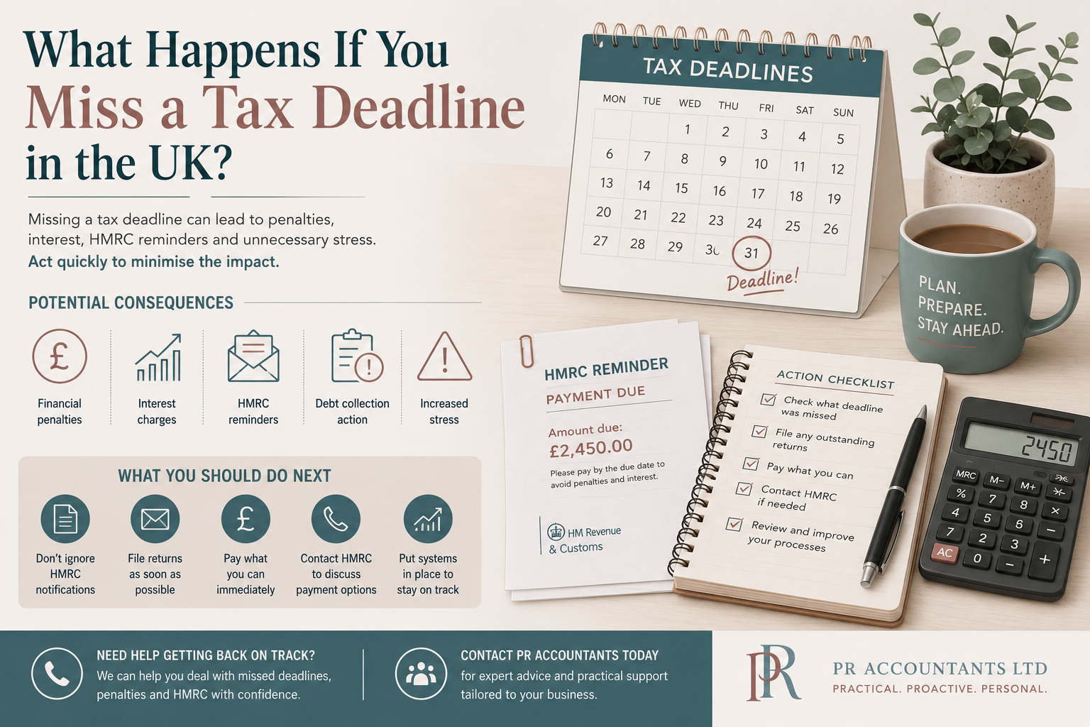 What Happens If You Miss a Tax Deadline in the UK?