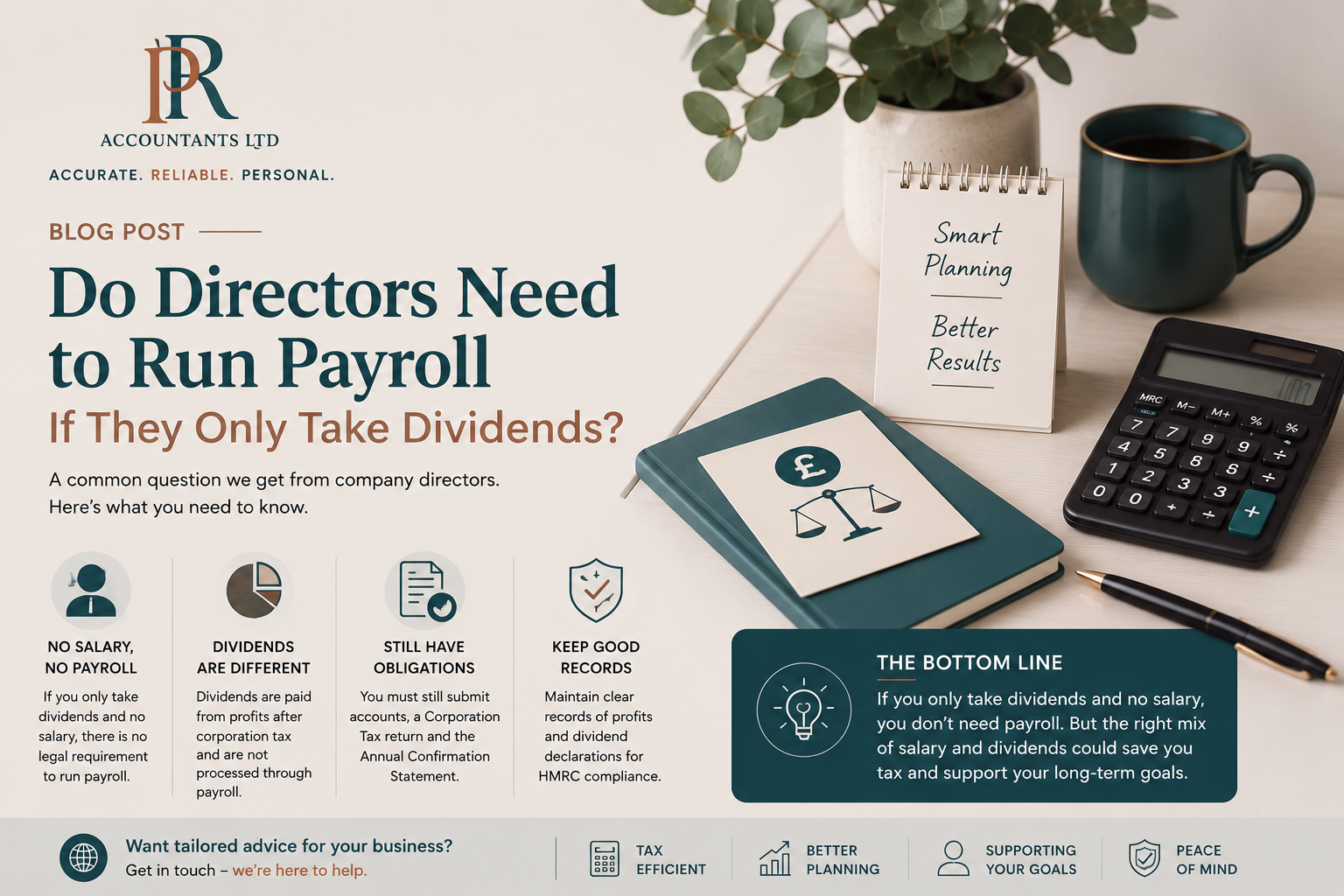 Do Directors Need Payroll If They Only Take Dividends?