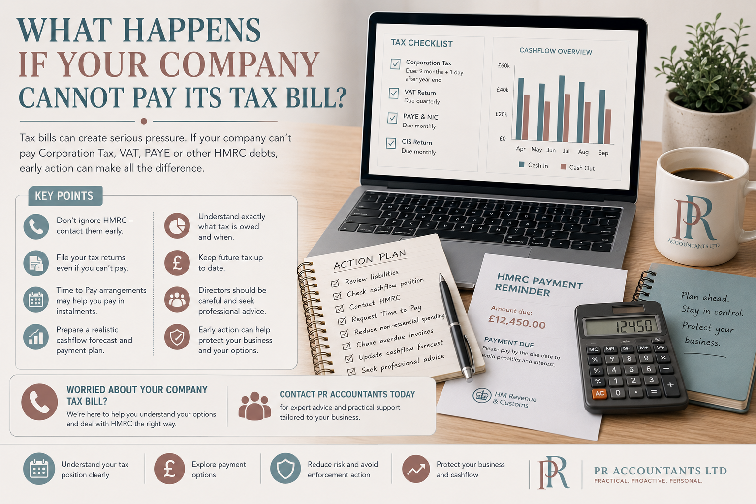 What Happens If Your Company Cannot Pay Its Tax Bill?